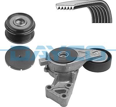 DAYCO KPV574 - Поликлиновий ремінний комплект autocars.com.ua