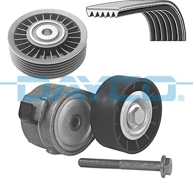 DAYCO KPV651 - Поликлиновий ремінний комплект autocars.com.ua