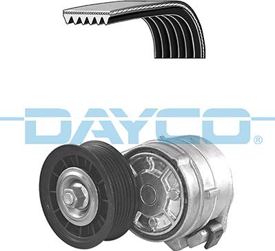 Dayco KPV745 - Поликлиновий ремінний комплект autocars.com.ua