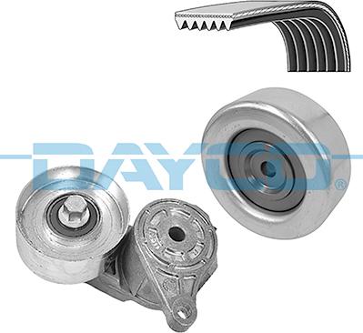 DAYCO KPV759 - Поликлиновий ремінний комплект autocars.com.ua