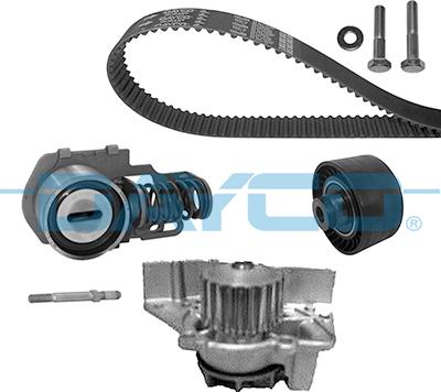 DAYCO KTBWP1170 - Водяний насос + комплект зубчатого ременя autocars.com.ua