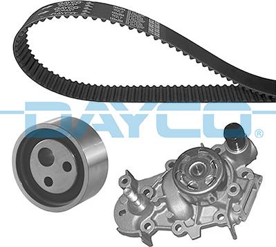 Dayco KTBWP1743 - Водяний насос + комплект зубчатого ременя autocars.com.ua