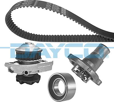 DAYCO KTBWP2910T1 - Водяний насос + комплект зубчатого ременя autocars.com.ua