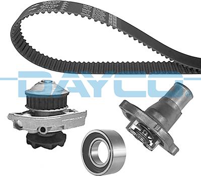 Dayco KTBWP2920T1 - Водяной насос + комплект зубчатого ремня autodnr.net