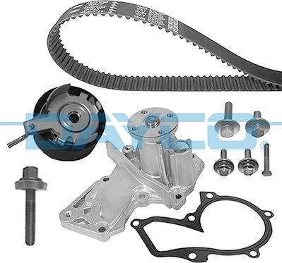DAYCO KTBWP4610 - Водяний насос + комплект зубчатого ременя autocars.com.ua