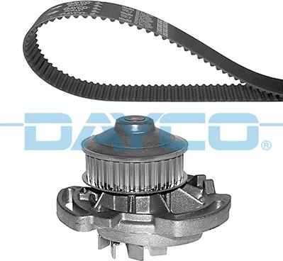 Dayco KTBWP7180 - Водяной насос + комплект зубчатого ремня autodnr.net