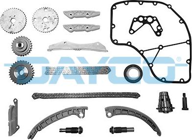 Dayco KTC1023 - Комплект ланцюга приводу распредвала autocars.com.ua