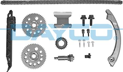 Dayco KTC1070 - Комплект ланцюга приводу распредвала autocars.com.ua