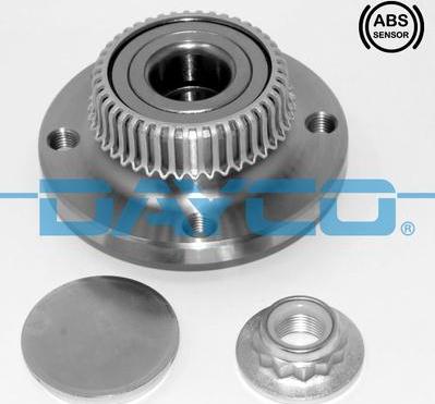 Dayco KWD1076 - Комплект подшипника ступицы колеса avtokuzovplus.com.ua