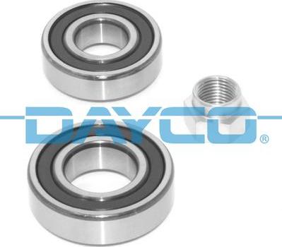 Dayco KWD1437 - Комплект подшипника ступицы колеса avtokuzovplus.com.ua