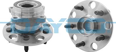 DAYCO KWD1612 - Комплект підшипника маточини колеса autocars.com.ua