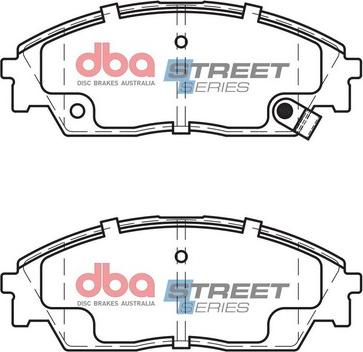 DBA Australia DB1123SS - Тормозные колодки, дисковые, комплект avtokuzovplus.com.ua