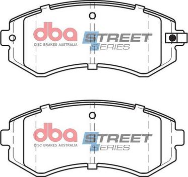 DBA Australia DB1148SS - Тормозные колодки, дисковые, комплект avtokuzovplus.com.ua