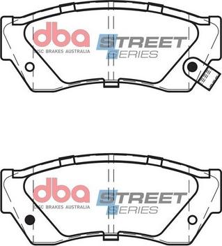 DBA Australia DB1155SS - Тормозные колодки, дисковые, комплект avtokuzovplus.com.ua