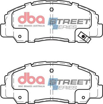 DBA Australia DB1212SS - Тормозные колодки, дисковые, комплект avtokuzovplus.com.ua