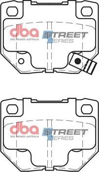 DBA Australia DB1220SS - Тормозные колодки, дисковые, комплект avtokuzovplus.com.ua