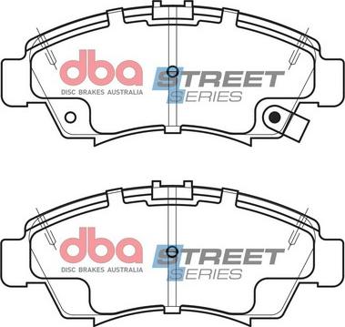 DBA Australia DB1262SS - Тормозные колодки, дисковые, комплект avtokuzovplus.com.ua