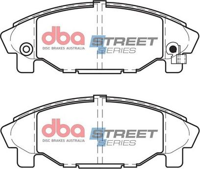 DBA Australia DB1271SS - Тормозные колодки, дисковые, комплект avtokuzovplus.com.ua