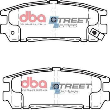 DBA Australia DB1280SS - Тормозные колодки, дисковые, комплект avtokuzovplus.com.ua