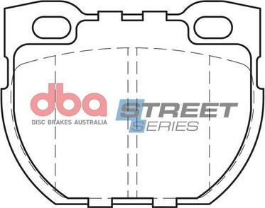 DBA Australia DB1306SS - Тормозные колодки, дисковые, комплект avtokuzovplus.com.ua