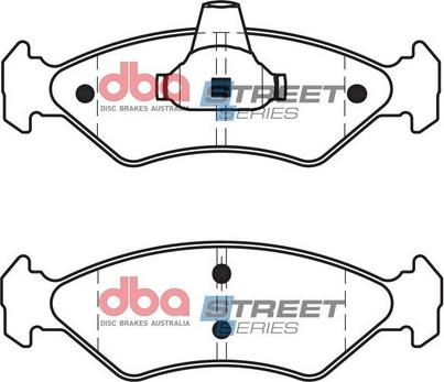 DBA Australia DB1373SS - Тормозные колодки, дисковые, комплект avtokuzovplus.com.ua