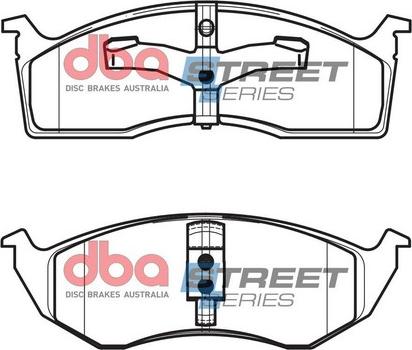 DBA Australia DB1374SS - Тормозные колодки, дисковые, комплект avtokuzovplus.com.ua