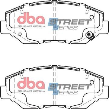 DBA Australia DB1481SS - Тормозные колодки, дисковые, комплект avtokuzovplus.com.ua