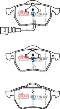 DBA Australia DB1492SS - Тормозные колодки, дисковые, комплект avtokuzovplus.com.ua