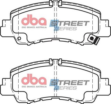 DBA Australia DB15048SS - Тормозные колодки, дисковые, комплект avtokuzovplus.com.ua