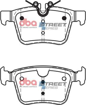 DBA Australia DB15059SS - Тормозные колодки, дисковые, комплект avtokuzovplus.com.ua