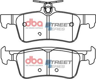 DBA Australia DB15129SS - Тормозные колодки, дисковые, комплект avtokuzovplus.com.ua