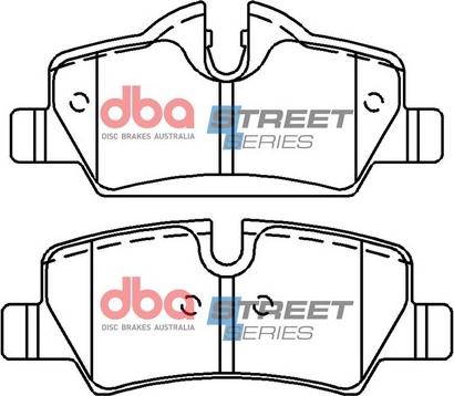 DBA Australia DB15135SS - Тормозные колодки, дисковые, комплект avtokuzovplus.com.ua