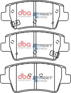 DBA Australia DB15139SS - Тормозные колодки, дисковые, комплект avtokuzovplus.com.ua