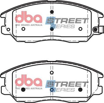 DBA Australia DB1684SS - Тормозные колодки, дисковые, комплект avtokuzovplus.com.ua