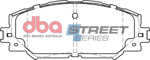 DBA Australia DB1802SS - Тормозные колодки, дисковые, комплект avtokuzovplus.com.ua