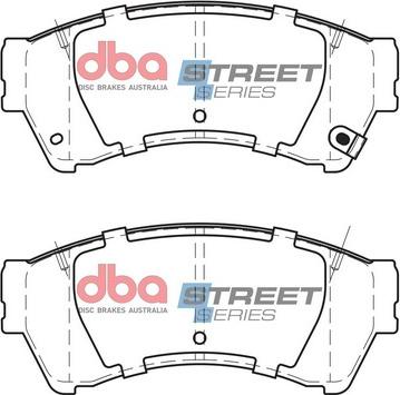 DBA Australia DB1942SS - Тормозные колодки, дисковые, комплект avtokuzovplus.com.ua