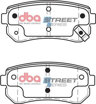 DBA Australia DB1943SS - Тормозные колодки, дисковые, комплект avtokuzovplus.com.ua