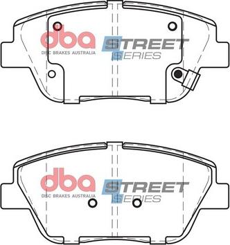 DBA Australia DB2089SS - Тормозные колодки, дисковые, комплект avtokuzovplus.com.ua