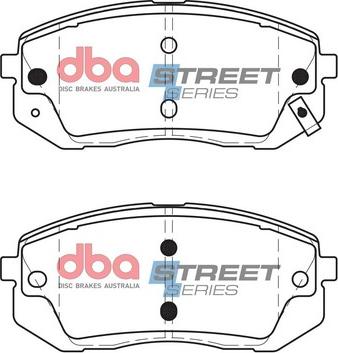 DBA Australia DB2174SS - Тормозные колодки, дисковые, комплект avtokuzovplus.com.ua