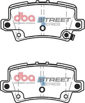 DBA Australia DB2177SS - Тормозные колодки, дисковые, комплект avtokuzovplus.com.ua