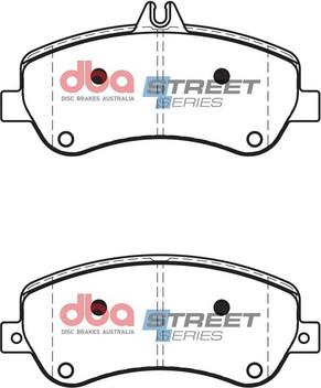 DBA Australia DB2213SS - Тормозные колодки, дисковые, комплект avtokuzovplus.com.ua