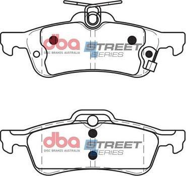 DBA Australia DB2309SS - Тормозные колодки, дисковые, комплект avtokuzovplus.com.ua
