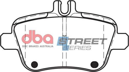 DBA Australia DB2318SS - Тормозные колодки, дисковые, комплект avtokuzovplus.com.ua