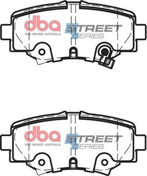 DBA Australia DB2331SS - Тормозные колодки, дисковые, комплект avtokuzovplus.com.ua