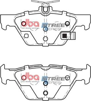 DBA Australia DB2398SSEV - Тормозные колодки, дисковые, комплект avtokuzovplus.com.ua