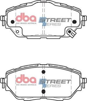 DBA Australia DB2479SS - Тормозные колодки, дисковые, комплект avtokuzovplus.com.ua