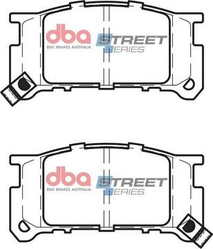 DBA Australia DB426SS - Тормозные колодки, дисковые, комплект avtokuzovplus.com.ua