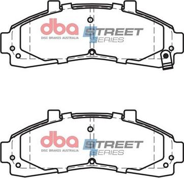 DBA Australia DB7532SS - Тормозные колодки, дисковые, комплект avtokuzovplus.com.ua