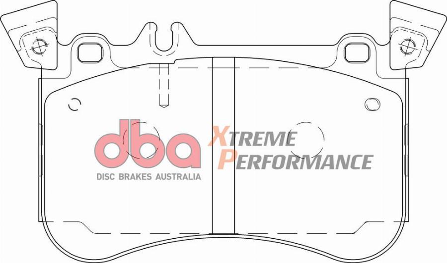 DBA Australia DB9031XP - Тормозные колодки, дисковые, комплект avtokuzovplus.com.ua