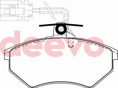 R Brake RB0996-011 - Гальмівні колодки, дискові гальма autocars.com.ua